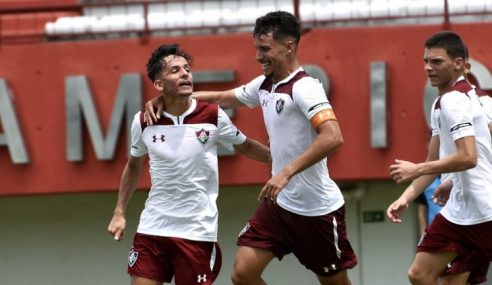 Fluminense vence America, de virada, na rodada inaugural do Carioca Sub-20