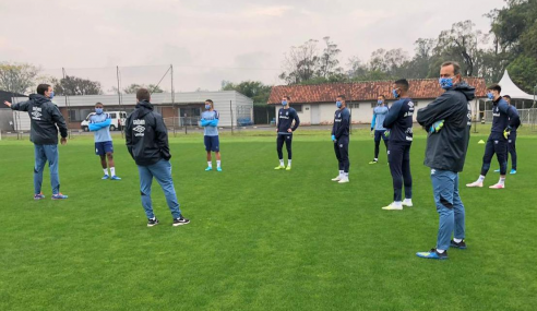 Grêmio retoma treinos da equipe de transição