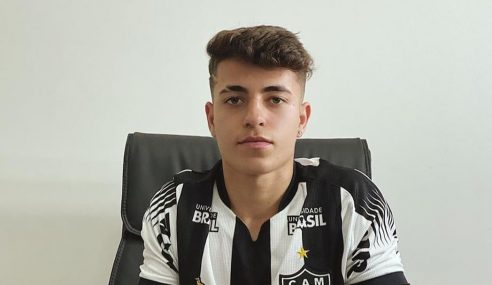 Atlético-MG assina contrato profissional com mais uma promessa da base