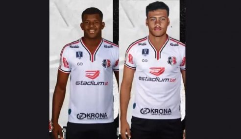 Santa Cruz anuncia dois jovens atletas do Athletico-PR