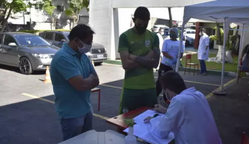 América-MG realiza exames de COVID-19 e prepara volta do sub-20
