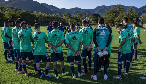 Flamengo retoma treinos do sub-20 com elenco dividido