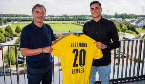 Borussia Dortmund-ALE anuncia a contratação de Reinier