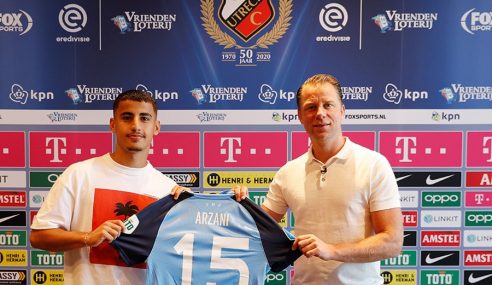 Manchester City-ING empresta atacante ao Utrecht-HOL