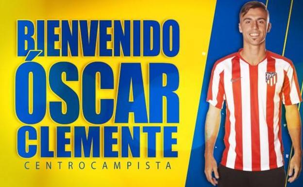 Atlético de Madrid-ESP negocia Óscar Clemente com o Las Palmas-ESP