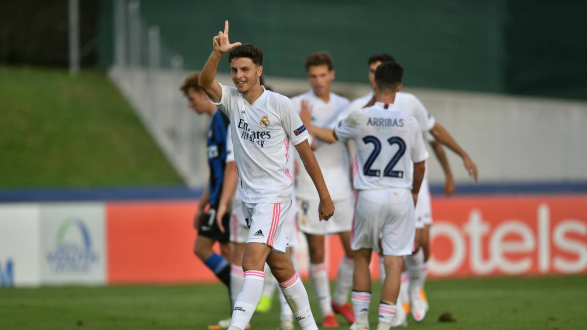 Real Madrid-ESP goleia Internazionale-ITA e está nas semifinais da Uefa Youth League