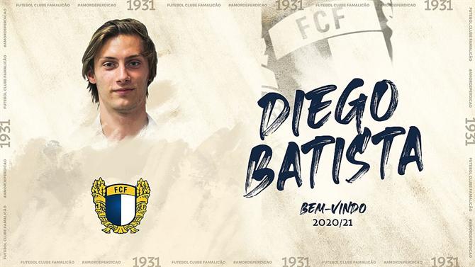 Famalicão-POR contrata Diego Batista junto ao Benfica-POR