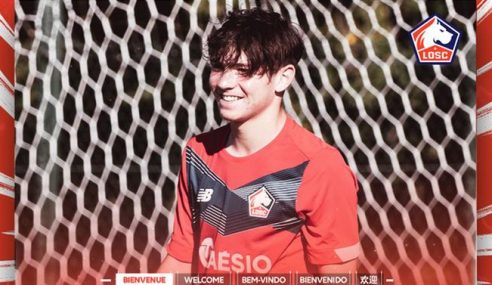 Lille-FRA oficializa contratação de jogador da seleção sub-17 de Portugal