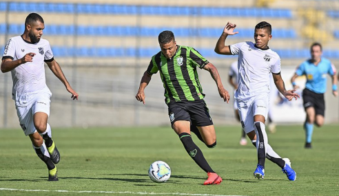 América-MG e Ceará não saem do zero pelo Brasileirão sub-20