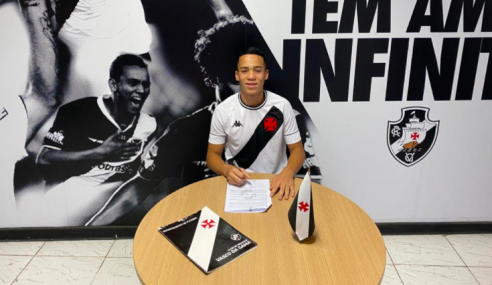 Vasco assina com mais quatro jovens do sub-14