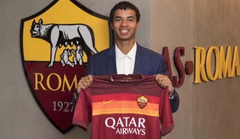 Roma-ITA apresenta jovem lateral proveniente do Paris Saint-Germain-FRA