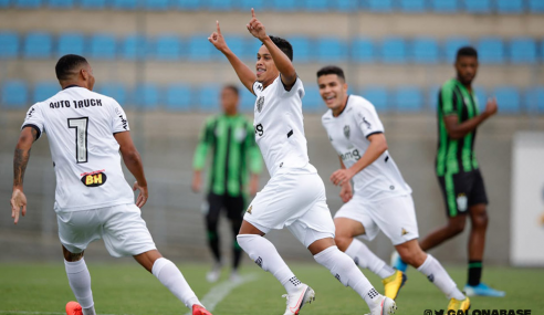 Atlético-MG vence clássico contra América-MG e dorme em terceiro no Brasileirão sub-20