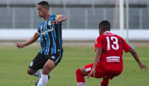 CRB e Grêmio ficam no empate em estreia no Brasileirão de Aspirantes