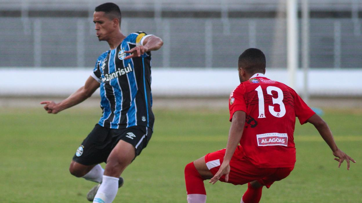 CRB e Grêmio ficam no empate em estreia no Brasileirão de Aspirantes