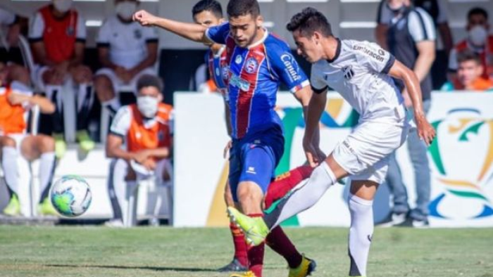 Fora de casa, Bahia aproveita expulsão e vence Ceará pela Copa do Brasil sub-20