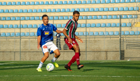 Gol nos acréscimos dá vitória ao Fluminense sobre o Cruzeiro pelo Brasileirão sub-17