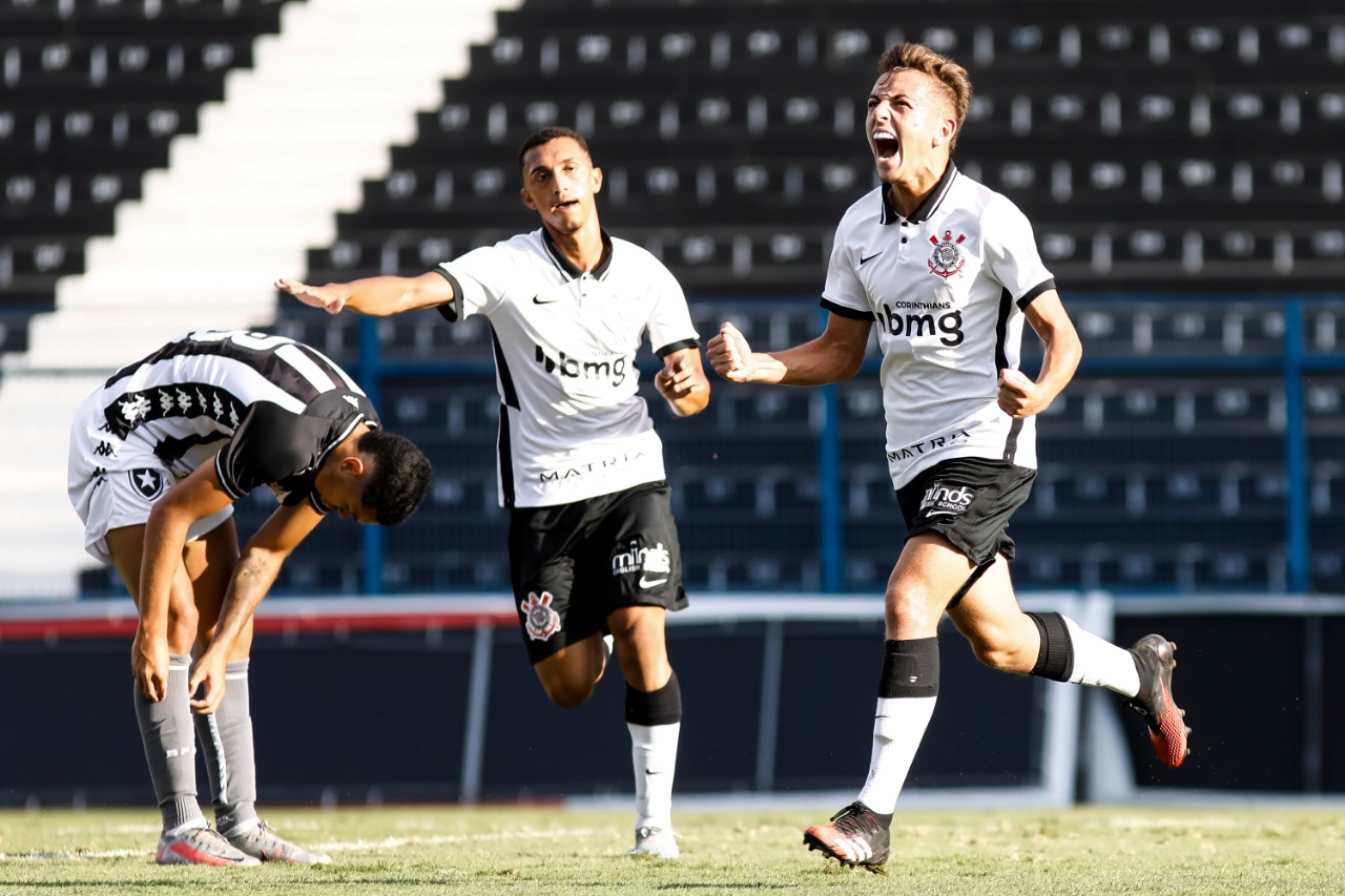 De virada, Corinthians bate Botafogo pelo Brasileirão sub-17