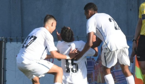 Santos marca no fim e empata com o Vitória pelo Brasileirão sub-17