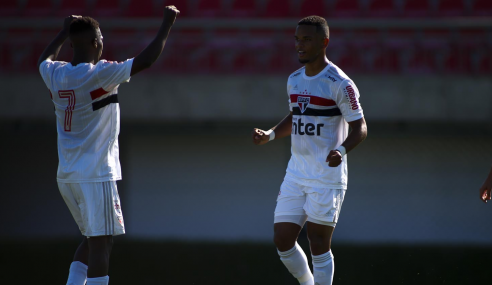 São Paulo domina e vence o Botafogo pelo Brasileirão sub-20