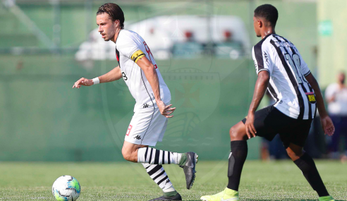 Com um a menos, Vasco busca empate com o Atlético-MG pelo Brasileirão sub-20