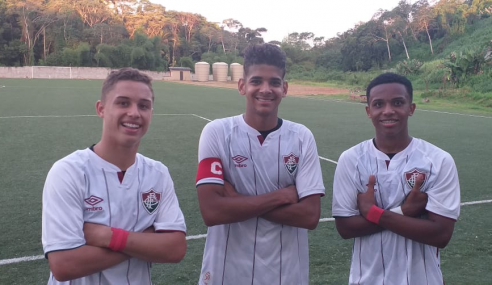 Fora de casa, Fluminense goleia Vitória pelo Brasileirão sub-17