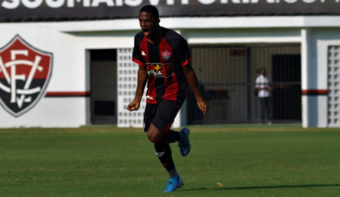 Vitória faz quatro no primeiro tempo e goleia Sport Recife pelo Brasileirão sub-20
