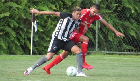 Brasileirão sub-20: Botafogo e Internacional empatam em partida com três pênaltis