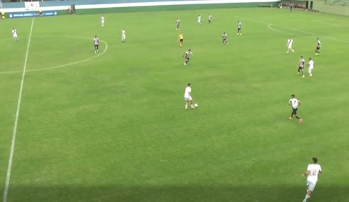 Vasco empata no fim e escapa de mais uma derrota no Brasileirão sub-20