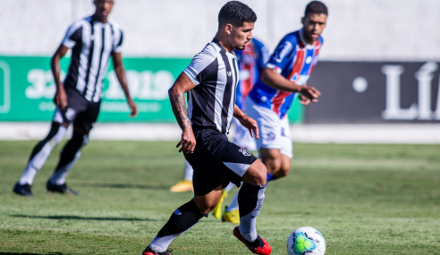 Ceará abre 2 a 0, mas Bahia busca empate pelo Brasileirão Sub-20