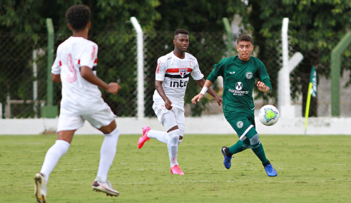 Goiás goleia São Paulo e volta a vencer no Brasileirão sub-20