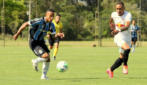 Grêmio e Red Bull Bragantino empatam e vão à segunda fase do Brasileirão de Aspirantes