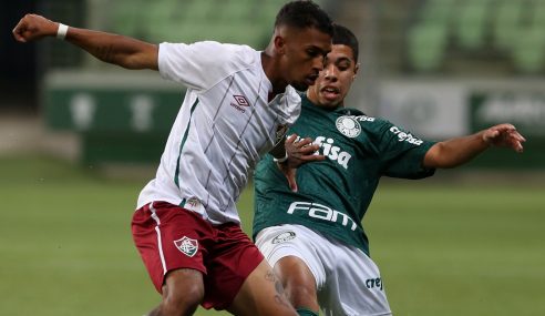 Com três de John Kennedy, Fluminense bate Palmeiras fora de casa pelo Brasileirão sub-20