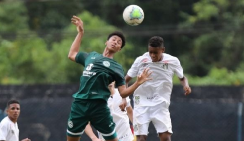 Em jogo morno, Santos e Goiás empatam sem gols pelo Brasileirão sub-17