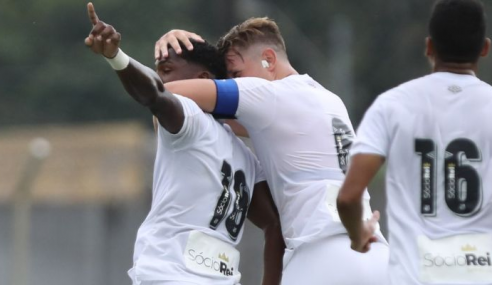 Santos empata a sexta seguida, mas garante vaga nas oitavas do Paulistão Sub-20