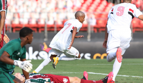 São Paulo vence Fluminense e larga em vantagem  nas semifinais do Brasileirão Sub-17