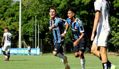 Em jogo de seis gols, Grêmio vence Ceará de virada pelo Brasileirão sub-20