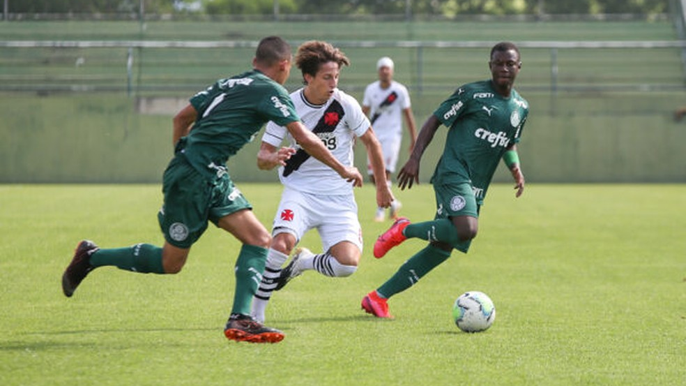 Golaço dá vitória ao Palmeiras sobre o Vasco pelo Brasileirão Sub-20