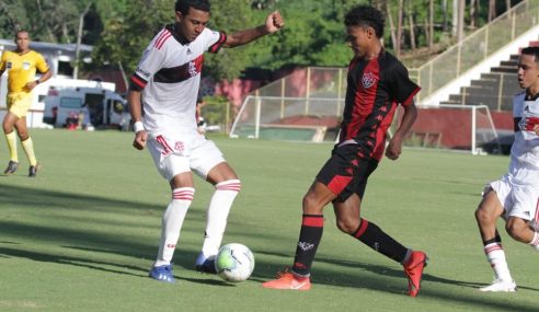 Flamengo vira sobre o Vitória fora de casa pelo Brasileirão sub-17