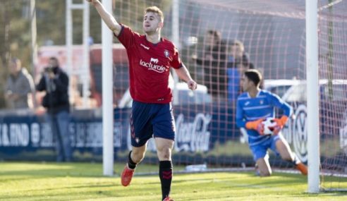 Osasuna vence duelo de líderes pelo Grupo 2 do Espanhol Sub-19