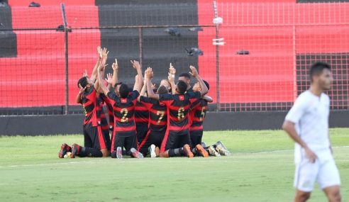 Sport decide no primeiro tempo e vence Santos pelo Brasileirão Sub-20
