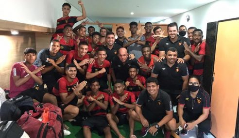 Sport goleia e segue na co-liderança do Pernambucano Sub-17