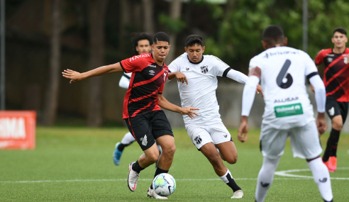 Athletico-PR atropela Ceará e fica perto das quartas da Copa do Brasil Sub-17