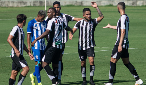 Ceará volta a vencer Avaí e fica perto das semifinais do Brasileirão de Aspirantes