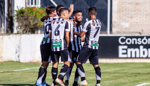 Wesley marca no início e Ceará vence Avaí pelo Brasileirão de Aspirantes