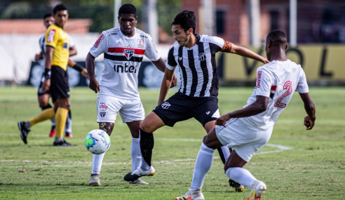 São Paulo marca no fim e vence o Ceará fora de casa pelo Brasileirão Sub-20