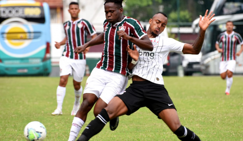 Fluminense e Corinthians empatam e mantêm grupo D embolado no Brasileirão de Aspirantes