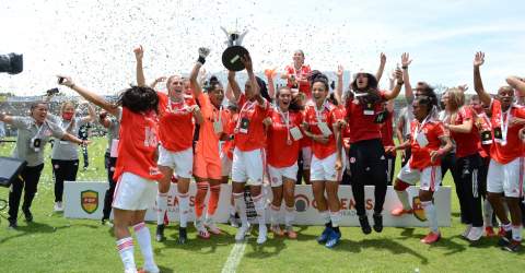 Internacional vence Minas Brasília e conquista Brasileirão Feminino Sub-16