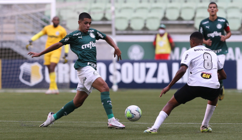 Palmeiras e Atlético-MG não saem do zero na ida das quartas do Brasileirão Sub-20