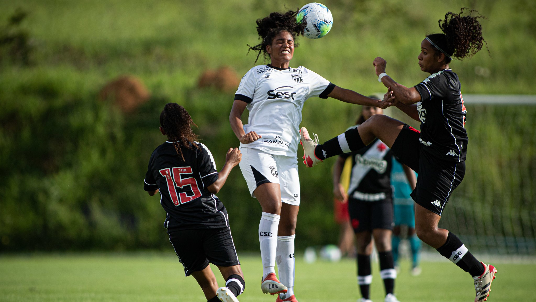 Vasco abre 2 a 0, mas Ceará busca o empate pelo Brasileirão Feminino Sub-18