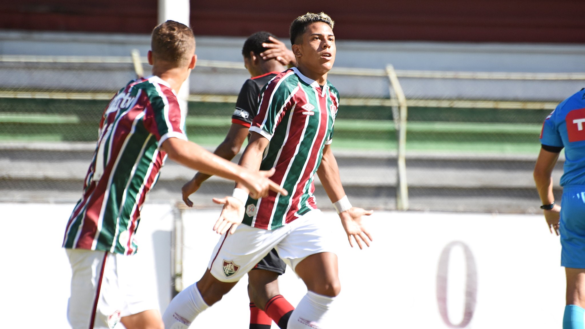 Fluminense passa pelo Flamengo com tranquilidade e vai à final da Copa do Brasil Sub-17